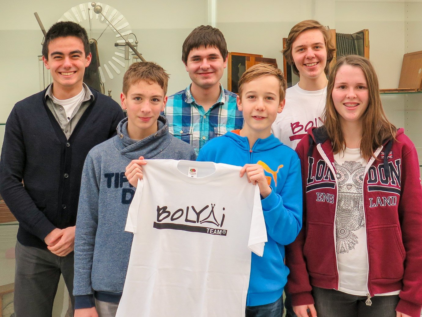 Teamsieger beim Bolyai-Wettbewerb